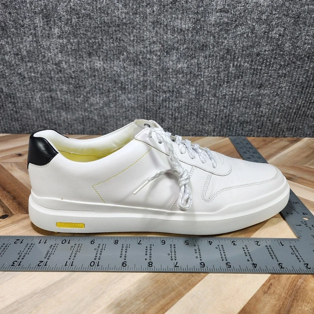 Cole Haan Golf Grand 360 Men's 11.5 White Leather Sneaker Athletic Shoes  C34305